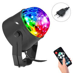 Disco Ball RGB LED ar tālvadības pulti цена и информация | Праздничные декорации | 220.lv