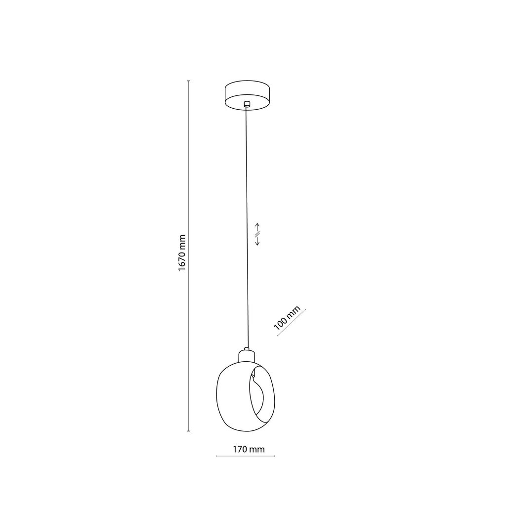 Micadoni Home piekaramā lampa Polaris cena un informācija | Piekaramās lampas | 220.lv