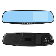 Car Dash Cam DVR-01 Mirror 4,0 inches + rear camera цена и информация | Видеорегистраторы | 220.lv