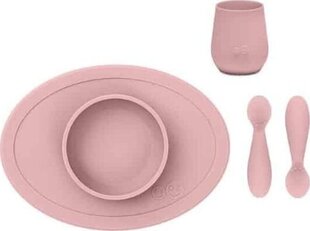Набор силиконовой посуды Ezpz, розовый цвет цена и информация | Детская посуда, контейнеры для молока и еды | 220.lv