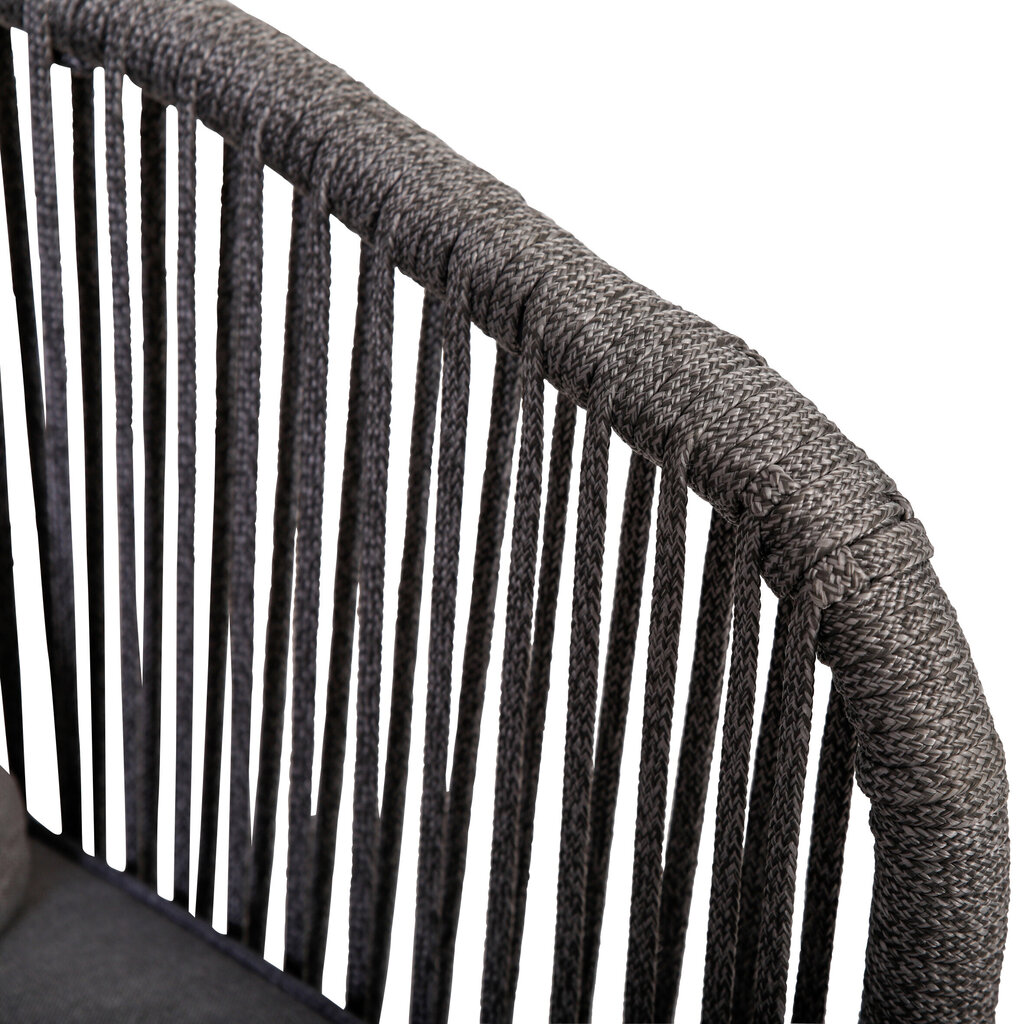 Āra krēsls Greemotion Calgary, sudrabains/pelēks цена и информация | Dārza krēsli | 220.lv