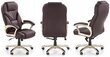 Biroja krēsls Halmar Desmond, brūns cena un informācija | Biroja krēsli | 220.lv