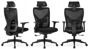 Biroja krēsls Mebel Elite Spiral, melns цена и информация | Офисные кресла | 220.lv