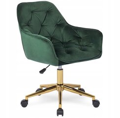 Biroja krēsls Mebel Elite Milan, zaļš, samts cena un informācija | Biroja krēsli | 220.lv
