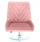 Biroja krēsls Halmar Rico, rozā цена и информация | Biroja krēsli | 220.lv