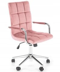 Biroja krēsls Halmar Gonzo 4, rozā cena un informācija | Biroja krēsli | 220.lv