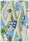 Paklājs Happy Day 8ry-0l-Blue-Green 170x240 cm cena un informācija | Paklāji | 220.lv