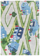 Paklājs Happy Day 8ry-0l-Blue-Green 200x300 cm цена и информация | Ковры | 220.lv