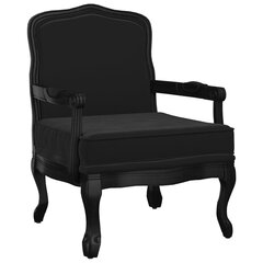 vidaXL atpūtas krēsls, melns, 64x64x90 cm, samts цена и информация | Кресла в гостиную | 220.lv
