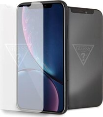 Guess szkło hartowane GUTGMI61TR iPhone Xr Invisible Logo цена и информация | Защитные пленки для телефонов | 220.lv