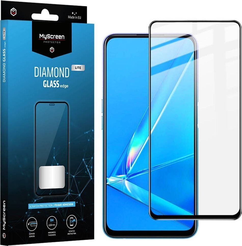 Aizsargstikls MS Diamond Glass Edge Lite FG Samsung A03 cena un informācija | Ekrāna aizsargstikli | 220.lv