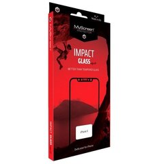 MS ImpactGLASS Edge 3D iPhone 7|8 Plus białe|white Antyuderzeniowe szkło hybrydowe na cały ekran 8H цена и информация | Защитные пленки для телефонов | 220.lv