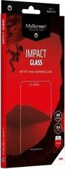 MS ImpactGLASS iPhone 12 mini 5,4" czarny|black Antyuderzeniowe szkło hybrydowe 8H цена и информация | Защитные пленки для телефонов | 220.lv