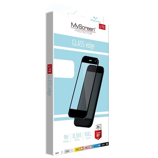 Aizsargstikls MS Lite Glass Edge iPhone 6/6S Plus цена и информация | Ekrāna aizsargstikli | 220.lv
