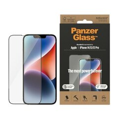 PanzerGlass Ultra-Wide Fit iPhone 14 | 13 Pro | 13 6,1" Screen Protection Antibacterial Easy Aligner Included 2783 цена и информация | Защитные пленки для телефонов | 220.lv