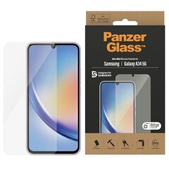 Aizsargstikls PanzerGlass Ultra-Wide Fit Samsung A34 5G cena un informācija | Ekrāna aizsargstikli | 220.lv