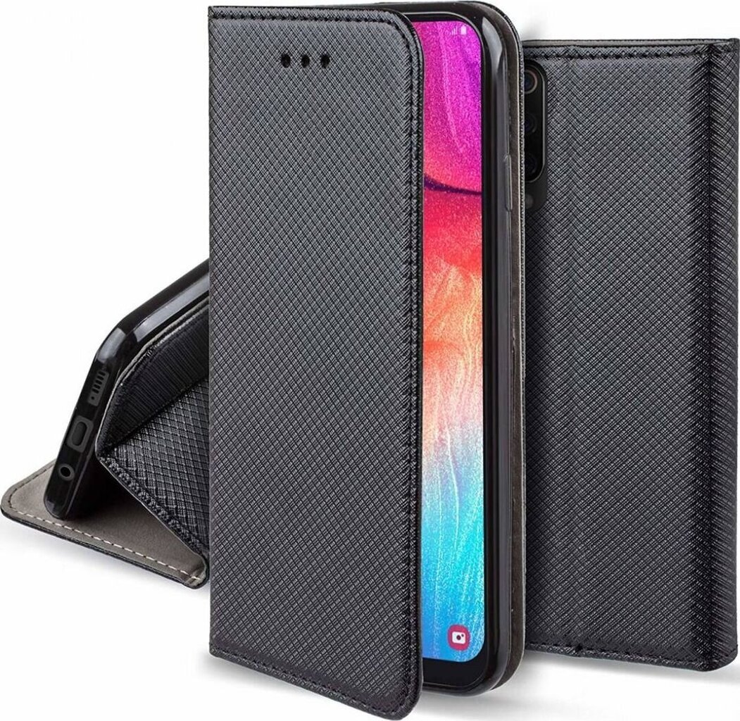 Etui Smart Magnet Book Case, melns cena un informācija | Telefonu vāciņi, maciņi | 220.lv