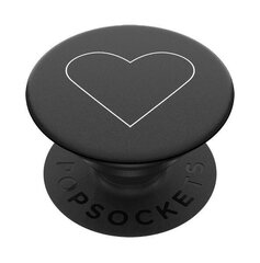 Popsockets 2 White Heart Black 800667 uchwyt i podstawka do telefonu - standard цена и информация | Держатели для телефонов | 220.lv