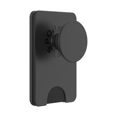 Popsockets PopWallet+ MagSafe 805668 czarny|black magnetyczny portfel i uchwyt do telefonu цена и информация | Держатели для телефонов | 220.lv