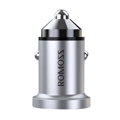Romoss Автомобильное зарядное устройство Romoss AU420T, USB-C + USB, PD + QC 20 Вт (серебро) цена и информация | Зарядные устройства для телефонов | 220.lv