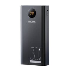 Powerbank Romoss PEA30 30000mAh (black) цена и информация | Зарядные устройства Power bank | 220.lv