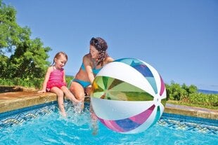 Надувной пляжный мяч Intex Jumbo Beach Ball, 107 см цена и информация | Надувные и пляжные товары | 220.lv