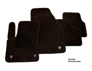 Коврики для автомобиля ARS Seat Leon Hybrid / 2020-> Luxury цена и информация | Модельные текстильные коврики | 220.lv