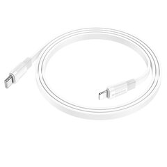 Borofone Cable BX89 Union - Type C to Lightning - PD 20W 1 metre white-green цена и информация | Кабели для телефонов | 220.lv