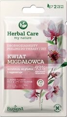 Smalko graudiņu skrubis Mandeļu zieds Farmona Herbal Care, 5 ml x 2 цена и информация | Средства для очищения лица | 220.lv