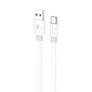 Borofone Cable BX89 Union - USB to Type C - 3A 1 m, white-grey cena un informācija | Savienotājkabeļi | 220.lv