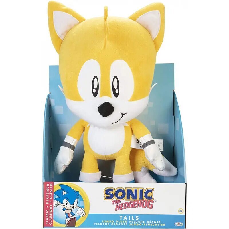 Mīkstā rotaļlieta Sega Sonic Jumbo Tails, 50 cm cena un informācija | Mīkstās (plīša) rotaļlietas | 220.lv