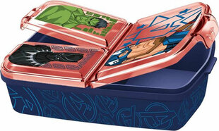 The Avengers Sviestmaižu kastīte 19,5 x 16,5 x 6,7 cm cena un informācija | Trauki pārtikas uzglabāšanai | 220.lv