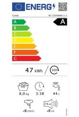 Candy RO 1284DWMCT/1-S cena un informācija | Veļas mašīnas | 220.lv