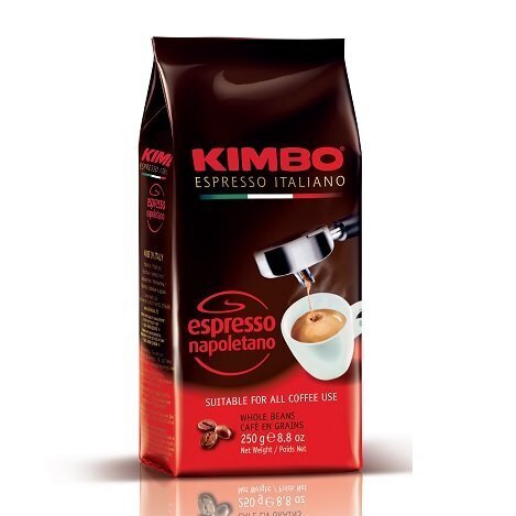 Kafijas pupiņas Kimbo Espresso Napoletano, 250 g cena un informācija | Kafija, kakao | 220.lv