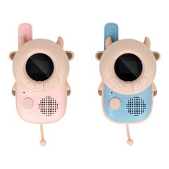 Walkie-talkie for children K22 Cow + Battery Charger + 8xRechargeable HR03|AAA 900mAh цена и информация | Развивающие игрушки | 220.lv