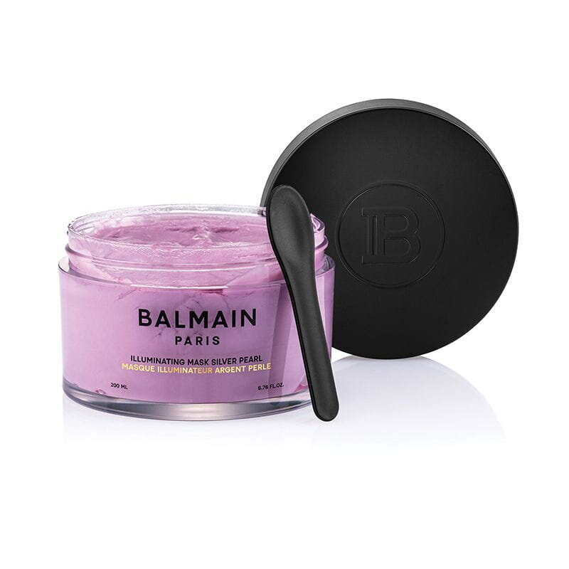 BALMAIN HAIR maska ​​matu gaišināšanai / Izgaismojoša maska ​​Silver Pearl, 200 ml cena un informācija | Matu veidošanas līdzekļi | 220.lv
