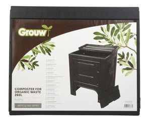 Kompostētājs 260L, Grouw cena un informācija | Komposta kastes un āra konteineri | 220.lv