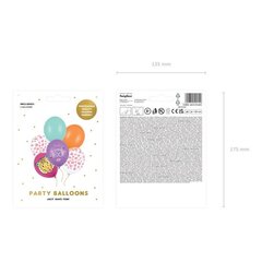 PartyDeco Воздушные шары You Rock, 30 см, 6 шт. цена и информация | Шарики | 220.lv