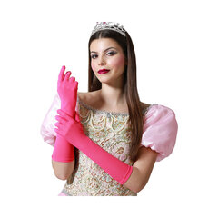 Перчатки Принцесса полиэстер Фуксия цена и информация | Карнавальные костюмы, парики и маски | 220.lv