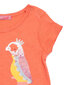 T-krekls, tumši oranžs цена и информация | Krekli, bodiji, blūzes meitenēm | 220.lv