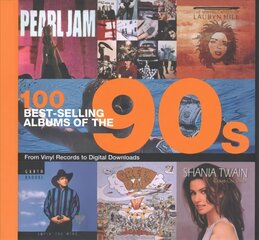 100 Best Selling Albums of the 90s cena un informācija | Mākslas grāmatas | 220.lv