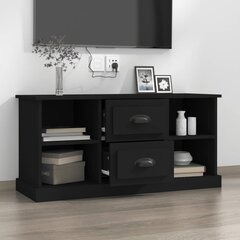 TV skapītis vidaXL, 99,5x35,5x48 cm, melns cena un informācija | TV galdiņi | 220.lv