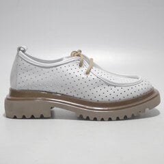 Кожаные туфли Lizzaro 247804, белые цена и информация | Женские туфли | 220.lv