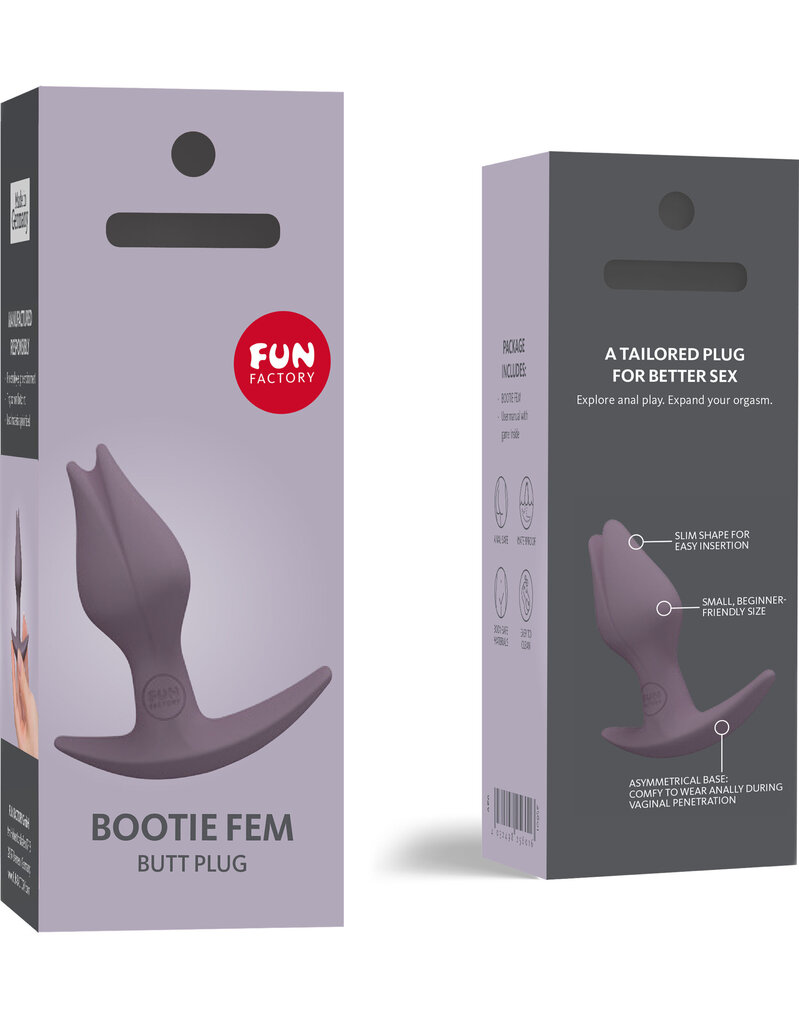 Анальный пробка Fun Factory Bootie Fem Розовый цена | virs18.220.lv