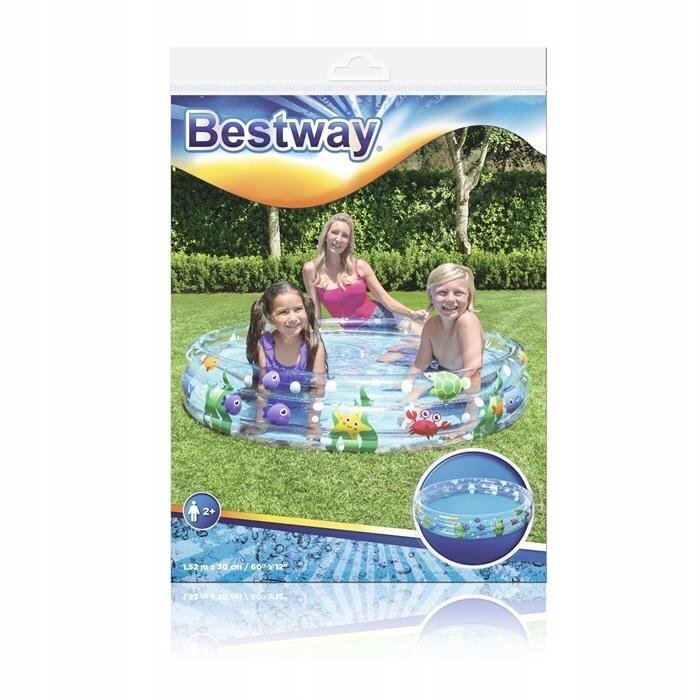 Piepūšamais baseins bērniem 152x30cm Bestway cena un informācija | Baseini | 220.lv