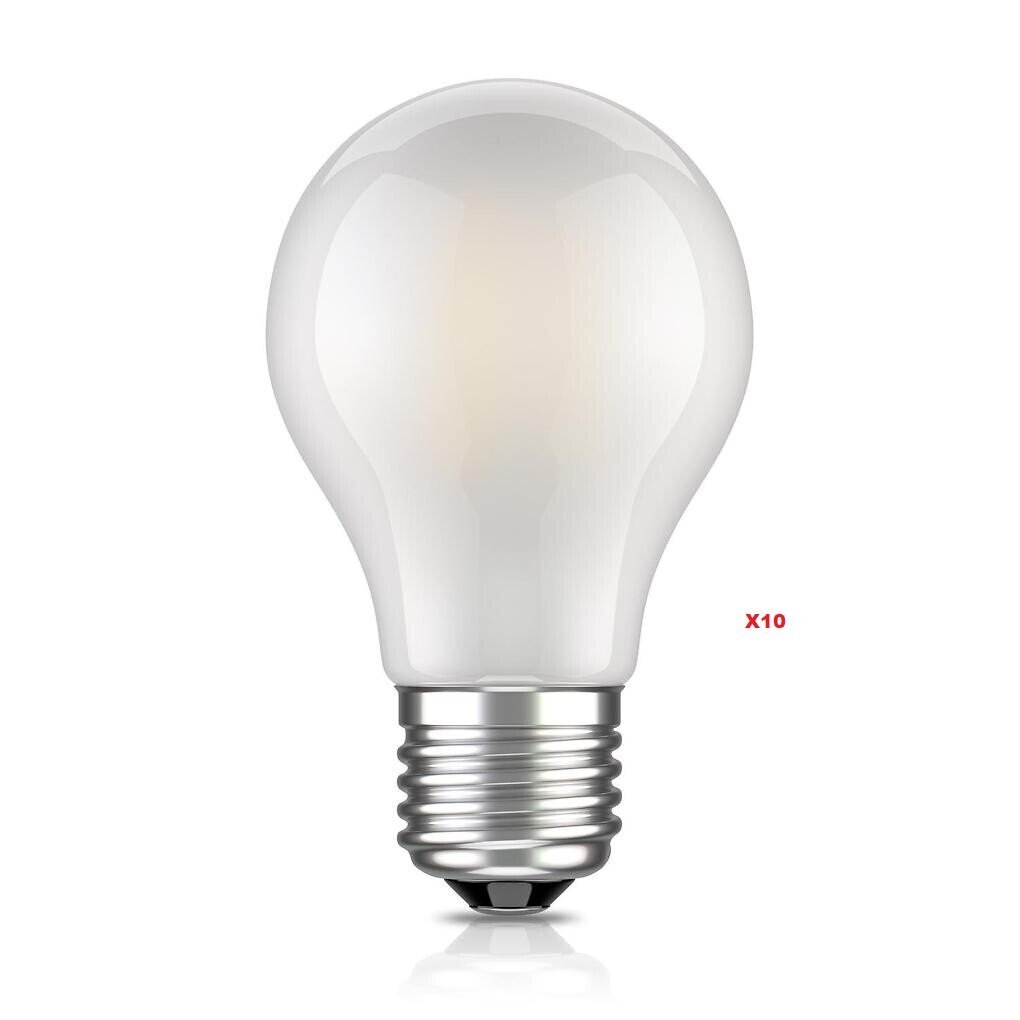 Pila LED spuldze 7 W E27 - 10 gab cena un informācija | Spuldzes | 220.lv