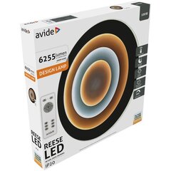 Avide LED griestu lampa Reese 100W ar tālvadības pulti цена и информация | Потолочные светильники | 220.lv