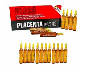 12 Placenta Placo ampulas matiem, 10 ml cena un informācija | Matu uzlabošanai | 220.lv