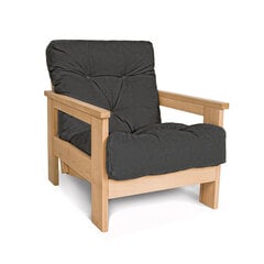 Кресло Mexico натуральное (необработанное) - ясень цена и информация | Кресла в гостиную | 220.lv