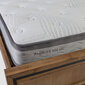 Gulta GRACE 160x200cm, ar matraci HARMONY DUO, tumši pelēka cena un informācija | Gultas | 220.lv